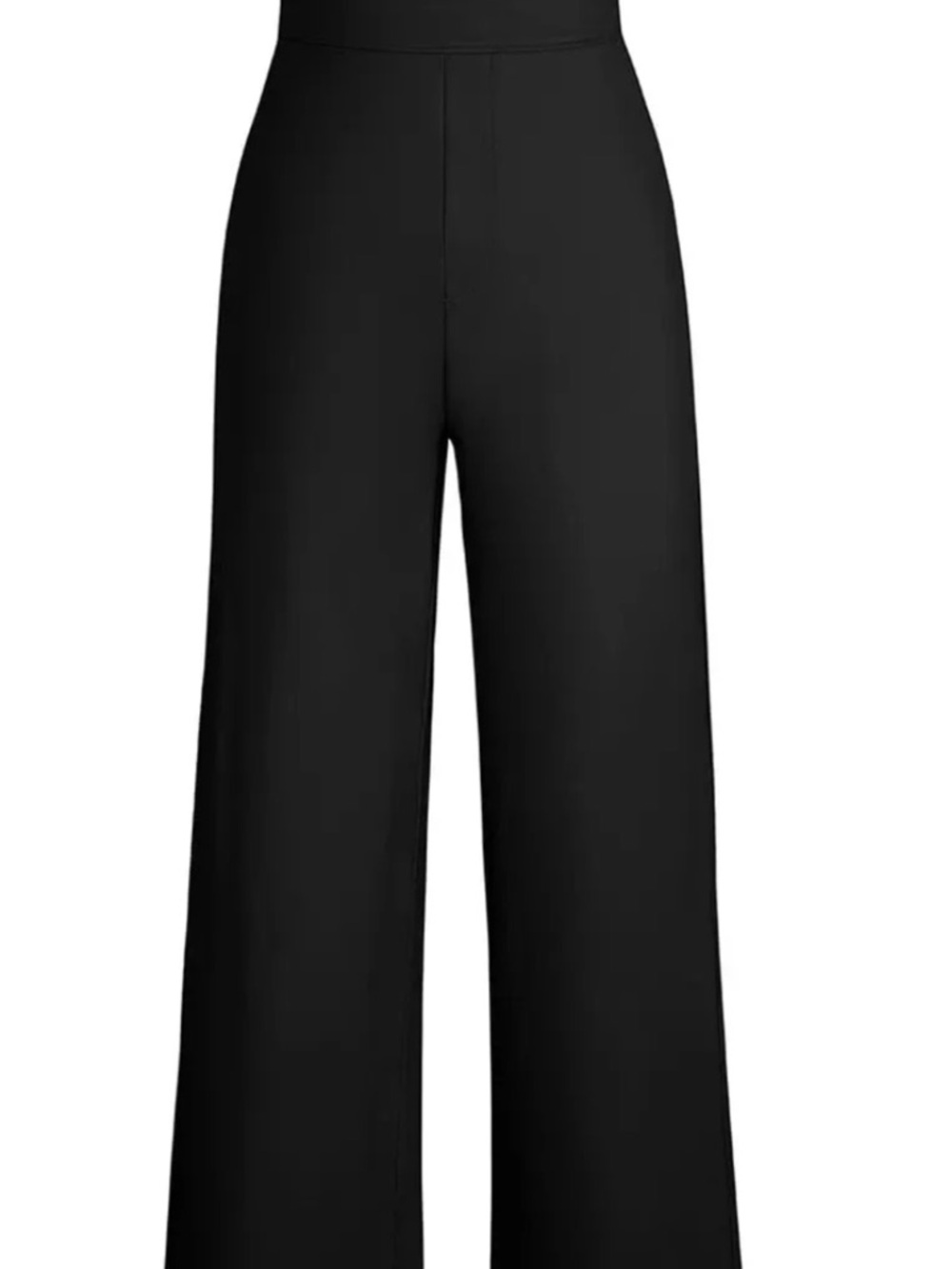 NWT Popilush 2X Shapewear Executive High Waisted Wide-Leg Ponte Pants